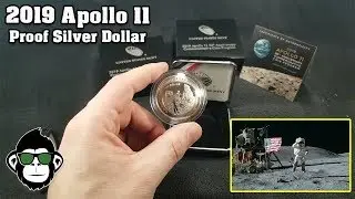 The Apollo 11 50th Anniversary Silver Dollar Proof Coin | U.S Mint Release