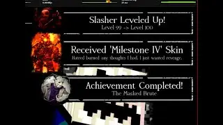 I GOT MILESTONE4 SLASHER AFTER 10 DAYS FINALLY!!!