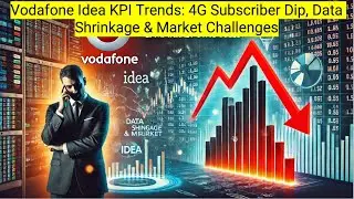 Vodafone Idea KPI Trends: 4G Subscriber Dip, Data Shrinkage & Market Challenges