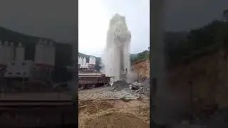 High pressure deep waterwell drilling #borehole #waterbore drilling  #Compresor de aire