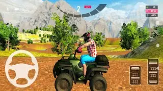 Offroad Atv Quad Bike Mania Simulator Game 2020 Driving on impossible track# Android Gameplay