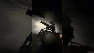 Wide Open on Ice | Polaris Sportsman 500 HO Night Drift