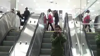 AWESOME Montgomery Up and Down Escalators @ Macy's Women's & Children's Westfarms Mall Newington, CT