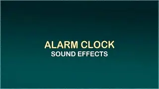 Alarm Clock Loop - Domestic Sound Effect
