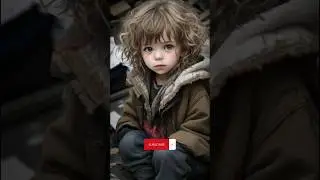 Resilient Survivors Inspiring Stories of Young Hearts Amidst Global Disasters AI-Generated Portraits
