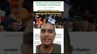 Bendera Israel tetap Berkibar di Wembley meski dilarang