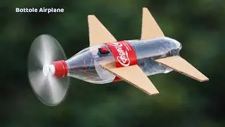 How to Make a Powerful RC Airplane from Waste Plastic Bottles