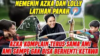LATIHAN MAIN PANAHAN SESERU INI !!! AZKA SELALU NGUNDANG TAWA !!!!