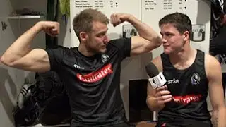 THE BLACK AND WHITE SHOW | Goal celebrations with Jack Crisp S5 EP12