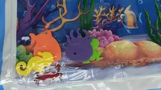 Развивающий Водный Коврик Осьминог 60х50х8 см для детей Baby Slapped Pad