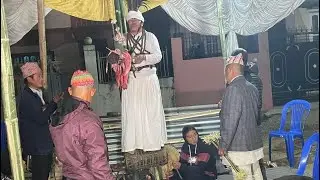 धनिराम नछुङ ले ठुलो चिन्ता मा लिसो समाउदै।