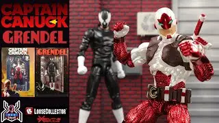 Loosecollector Iconic Heroes Series CAPTAIN CANUCK & Grendel Executive Replicas Comic Figure Review