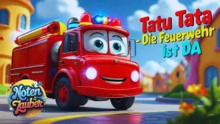 🚒 Tatu Tata – Die Feuerwehr ist da 🚨 | Lustiges Kinderlied mit Blaulicht & Action! | Feuerwehr Song