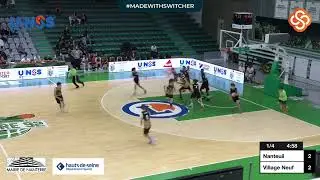 Match pour la 3ème place - Championnats de France Unss basket collège garçons