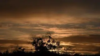 Morning dawn in Falkensee in Brandenburg on March 25, 2023 Havelland Berlin Spandau Germany 4K