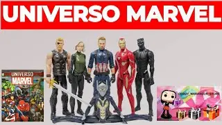 &Aacute;lbum de Figurinhas UNIVERSO MARVEL ( EDITORA ABRIL 2016 ) Completo