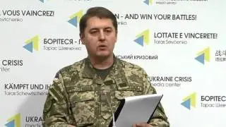 Oleksandr Motuzyanyk. Ukraine Crisis Media Center, 17th of March 2016