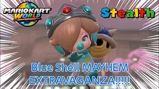 Blue Shell MAYHEM EXTRAVAGANZA!!! - Mario Kart World