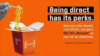 Being Direct Has Its Perks | Order from Social Offline