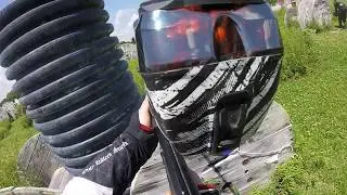 Pre 2k Autococker Pump Gameplay at The Battlegrounds Paintball 7/1/2018- GoPro