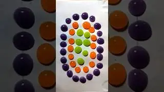 Satisfying Color Swirls and Waves | Visual ASMR Relaxation #satisfying #art #colors