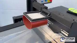 Power up and functionality check of the Autobag 600 Vertical Bagger Systems w/ Powered Conveyor