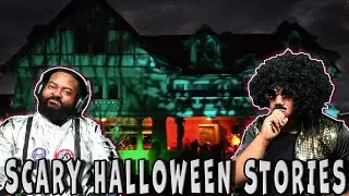 INTHECLUTCH REACTS TO 4 BONE CHILLING TRUE HALLOWEEN STORIES