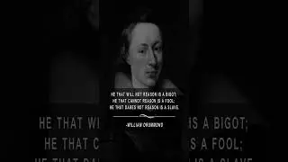 William Drummond Quote on Reason #shorts #quotes