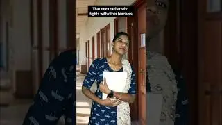 Teacher vs Teacher🤯 #youtube #shorts #teacher #students #trending #viralvideo #comedy #yt #class