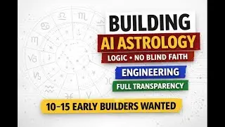 Building an Honest AI Astrology Engine | Engineering + Vedic Logic | Public Challenge