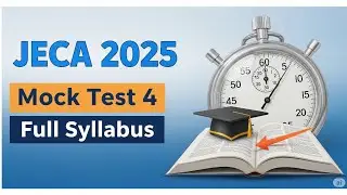 WBJEE JECA 2025 Mock Test 4 🔥 | Full Practice Set | Math, Logic, Computer MCQs