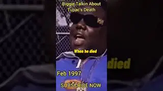 Biggie Talking About Tupac's Death