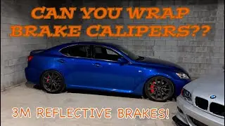 Wrapped the brakes on my Lexus ISF. NOT what I expected&hellip;.