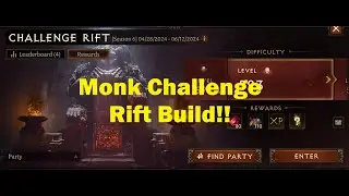 Monk Challenge Rift Build!