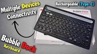 Best Keyboard for Tablet | Portronics Bubble Dock Wireless Multi-Device Keyboard 🔥🔥🔥