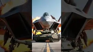How Strong Is the German Leopard Tank When Hit by an F-22 Raptor Jet?