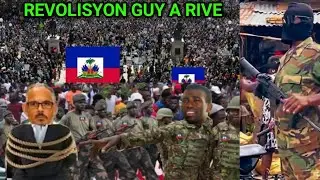 28 JAN GUY PHILIPE DAKÒ YON FOUL SÒLDA DESIDE RANTRE PÒTOPRENS TRANBLE REVOLISYN  PÈP LA,CPT ANTRAVE