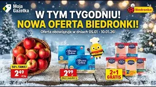 Nowa gazetka Biedronka od poniedziałku 05.01.26! ❄️Lenor płyn do płukania 1 + 1 gratis!