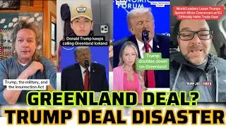 TRUMP Claims Greenland &ldquo;Deal&rdquo; as Disaster Press Conference SPIRALS