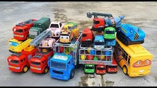 Merakit Mainan Kereta Api Thomas and Friends, Tayo Si Bus Kecil , Unboxing Mainan Kereta Api ASMR 45