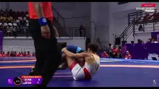 Pan Am Games Championship- Bo Bassett, USA vs Elijah Rivera Puerto Rico #MachineGunMindset #TeamUSA
