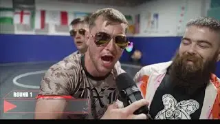 Tag Team Catch Wrestling Match - Slick Submissions and Killer Promo