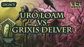 Grixis Delver vs Sultai Uro Loam Control [MTG Legacy] Post Ban