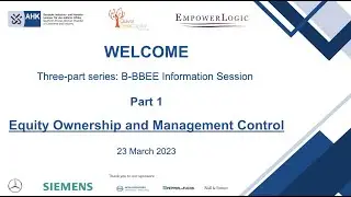 B-BBEE: Equity Ownership and Management Control