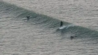 Surfers at Saunton Sands