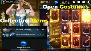 Darkness Rises Collecting Gems & Opening Costumes