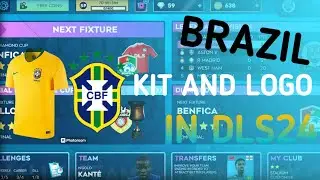 DLS24 ||brazil kit and logo dls 24 url link ||dls 24 brazil kit and logo ||brazil kit dls 24