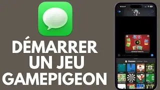 Apprends &agrave; lancer tous tes jeux GamePigeon sur iPhone rapidement et facilement 🎮📲