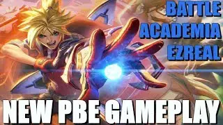 LoL - Battle Academia Ezreal skin gameplay | League of Legends