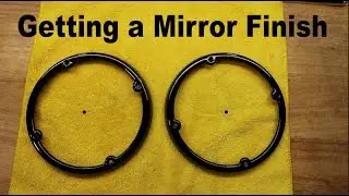 Beginner Powder Coating to a Mirror Black Finish.